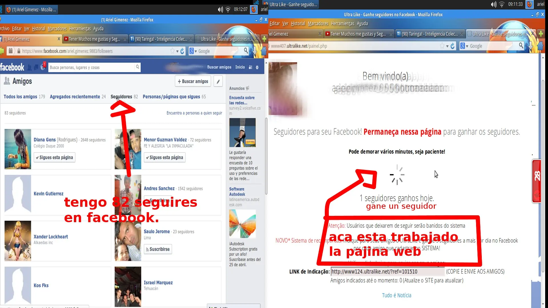 seguidores