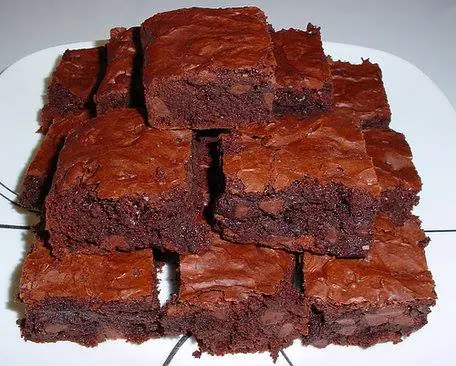 Receta para brownies de la risa