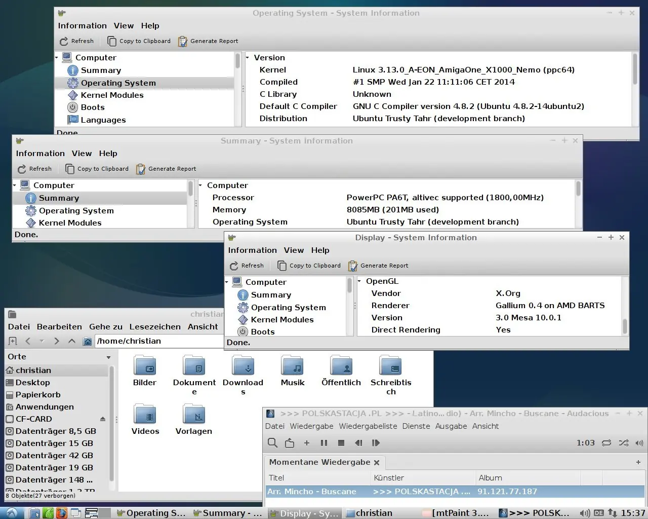 Requisitos de hardware para: Lubuntu y Xubuntu 14.04