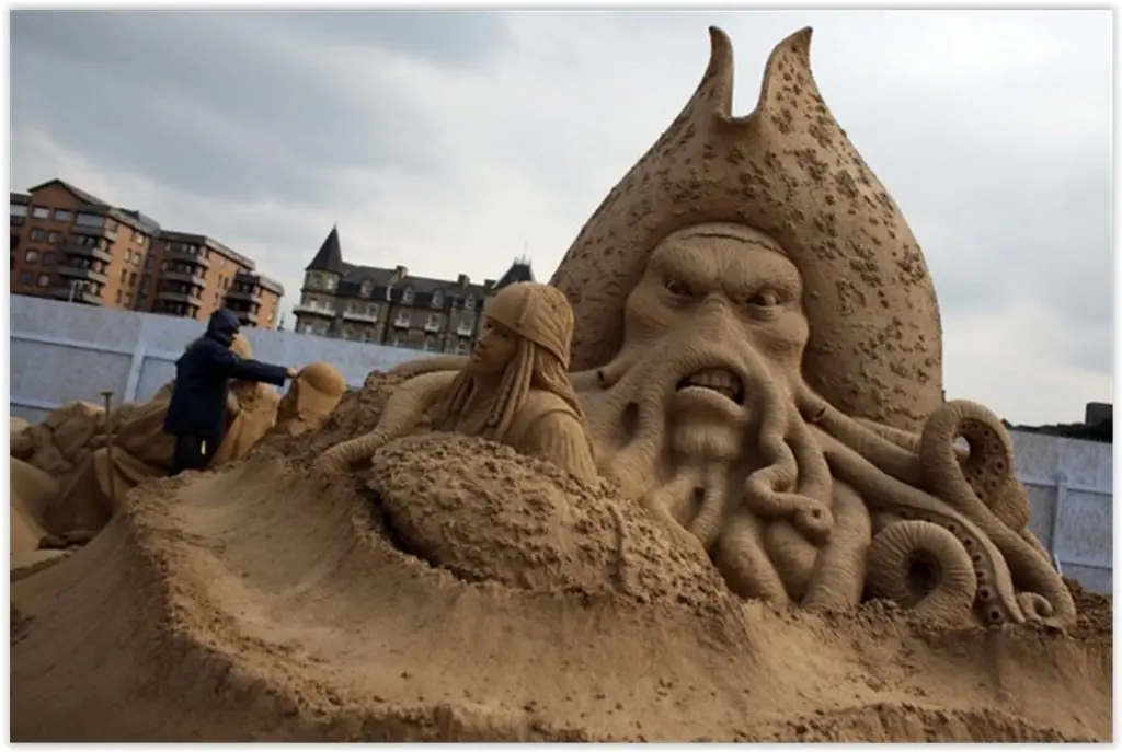 Arte en arena
