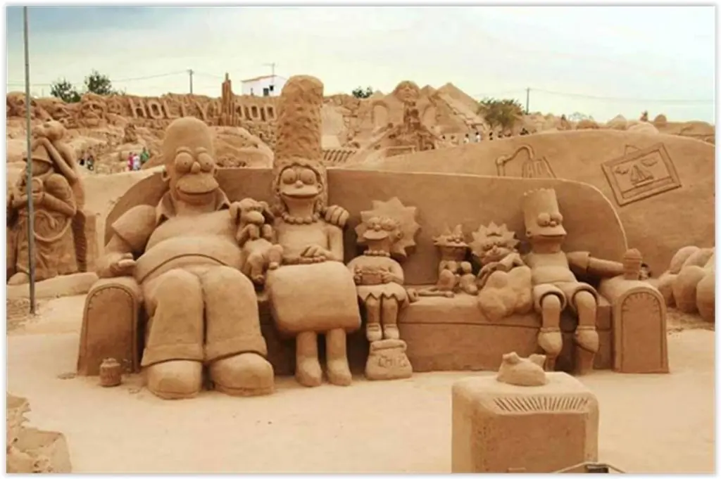 Imágenes de arte en arena