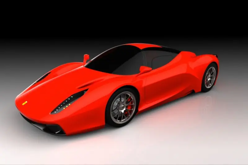 Primeros renders del Ferrari F70