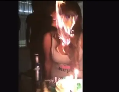 Soplar las velitas puede ser peligroso para tu cabello