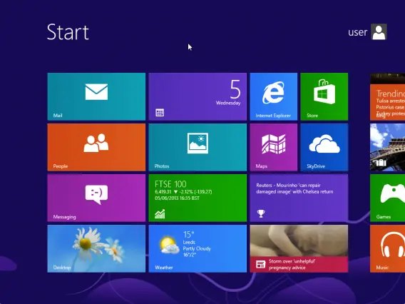 La historia del botón de Inicio de Windows