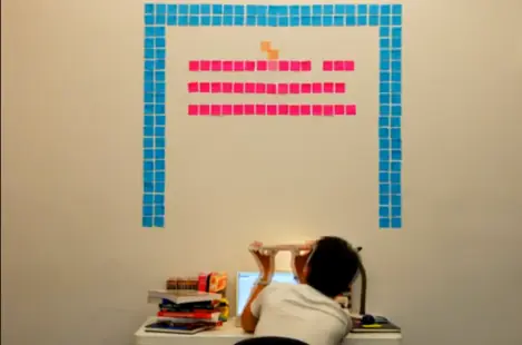 Deadline Post-it Stop motion animation