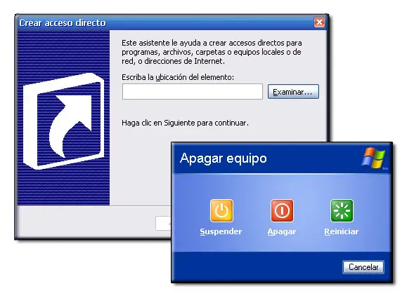Apagar, Reiniciar y Cerrar Sesión a un click