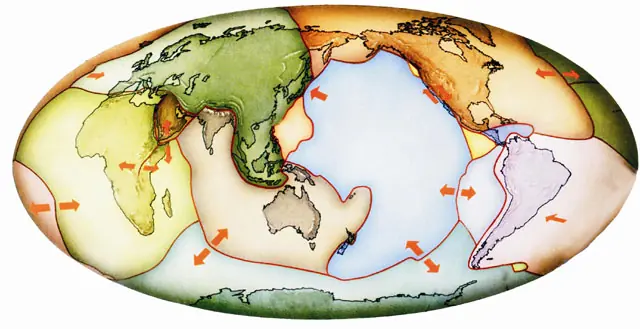 Placas de la tierra