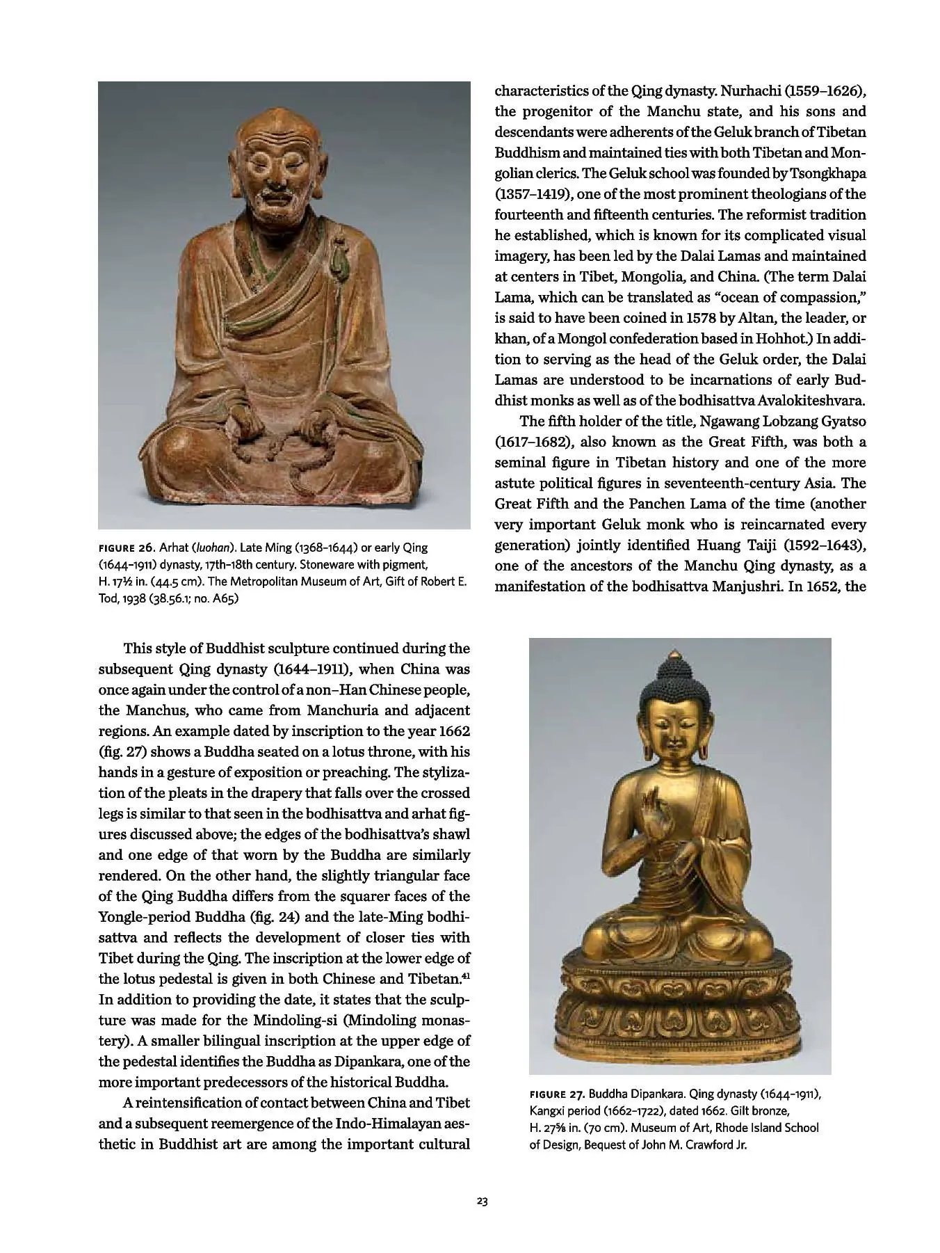 Esculturas budistas y daoistas