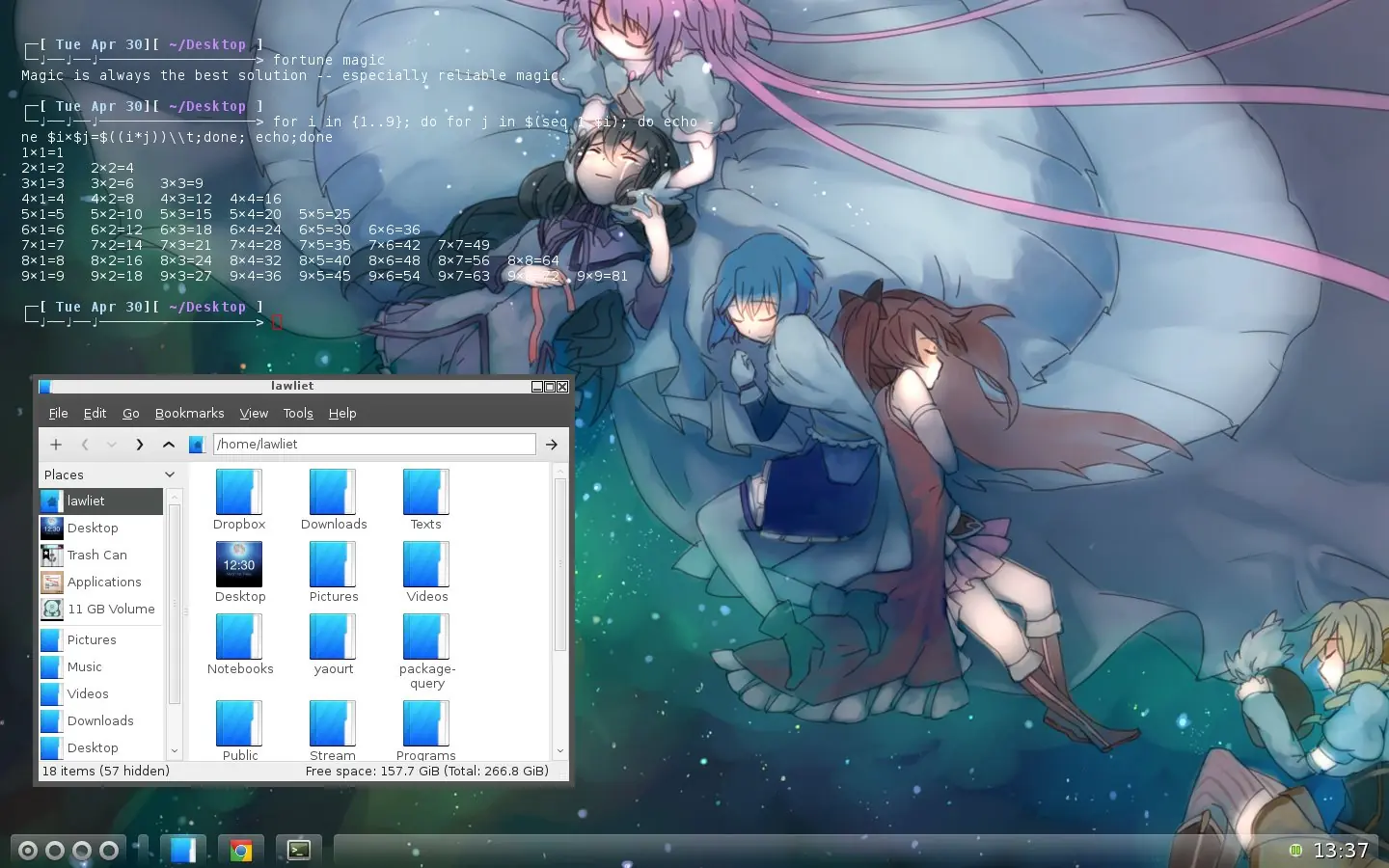 Mi paso en Linux (Capturas)