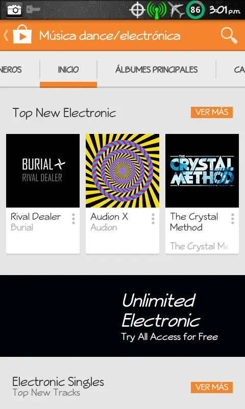Play Store version americana