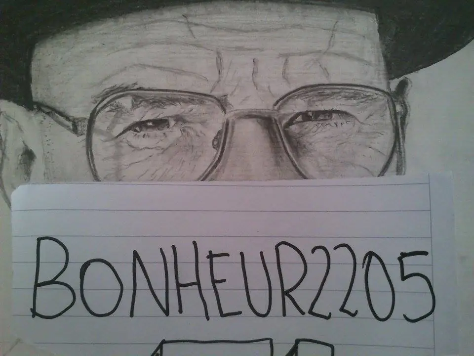 Dibujé a Bryan Cranston/Walter White/Heisenberg y te lo mue