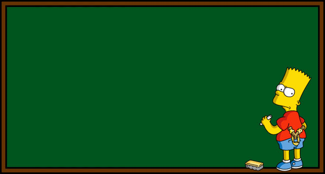 (Tutorial) Escribir en el pizarron de Bart Simpsons