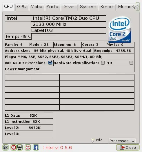 Descubre todas las características de tu hardware con I-Nex
