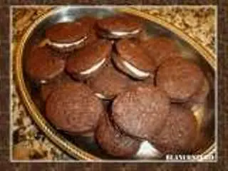 Oreo bien negras, caseras