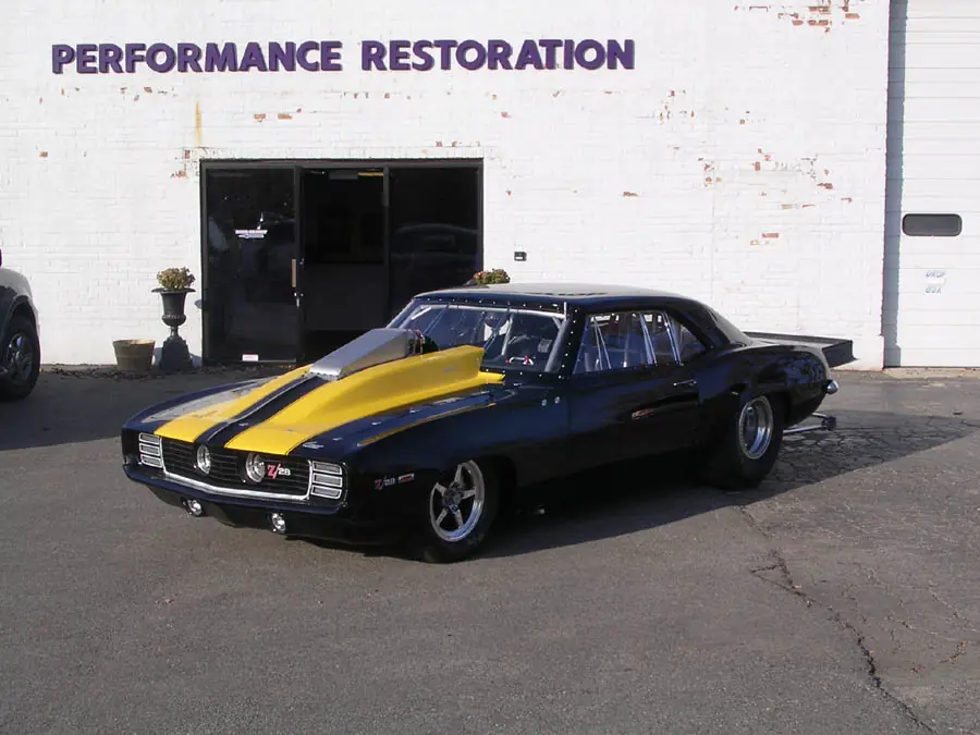 Spiro Pappas Camaro Z28, Un Brutal Proyecto De Drag