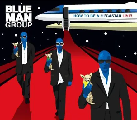 blue man group (comienzo, imagenes y videos)