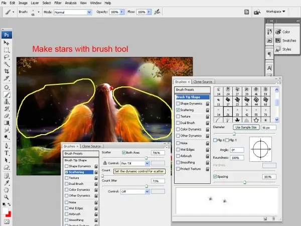 Tutorial de Photoshop: Crear una hada de cero