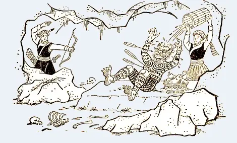 Heng Mei y el Ciervo Dorado (Cuento Popular Chino)