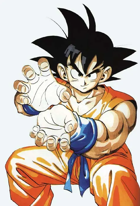 Dibujando a Goku... con filtros en photoshop