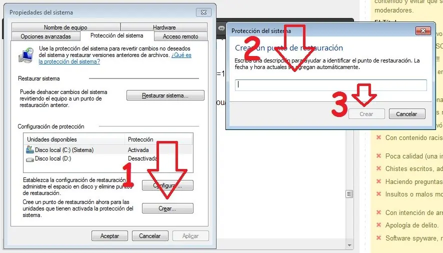 limpiar registro windows 7