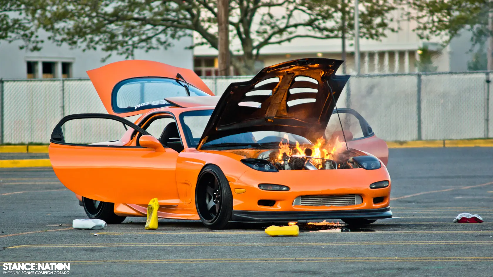 500+ HP Mazda RX7 (triste final)