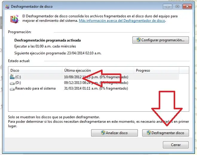 optimizacion de pc