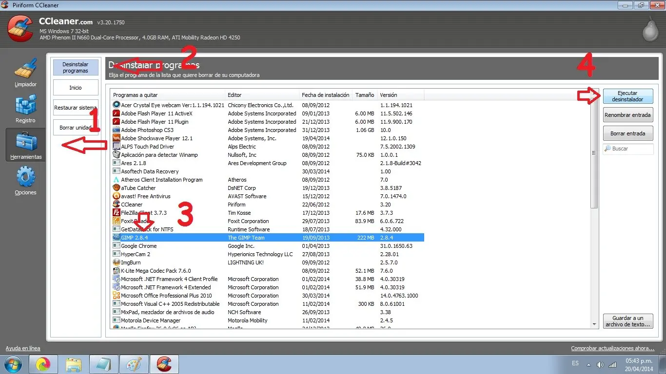 acelerar windows xp