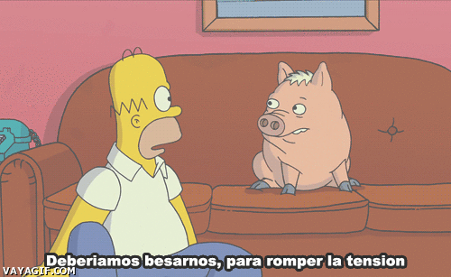 Gifs divertidos de Los Simpsons