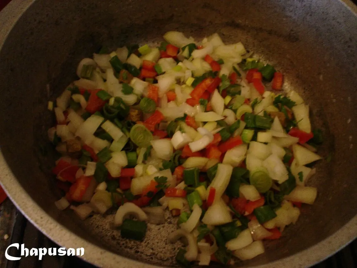 Lasagna bicolor de 3 capas a dos salsas (Fotoreceta)