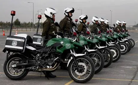 Nuevas Motos para Carabineros de Chile