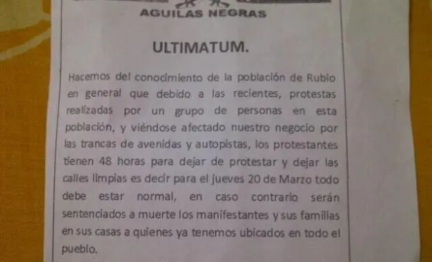 venezuela sentencia de muerte