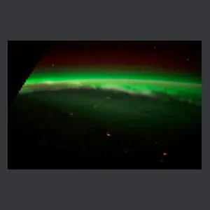 La NASA muestra auroras boreales sobre México, Canadá y EE