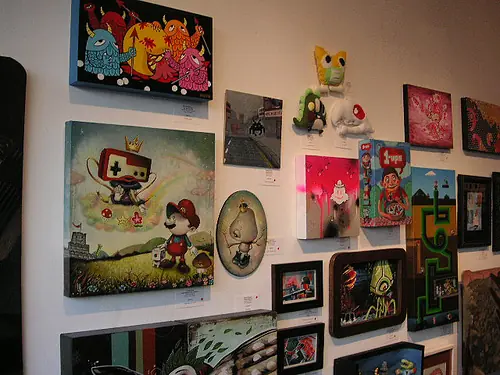 Arte inspirado en videojuegos de los 80´s