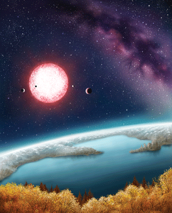 Descubren un planeta similar a la Tierra