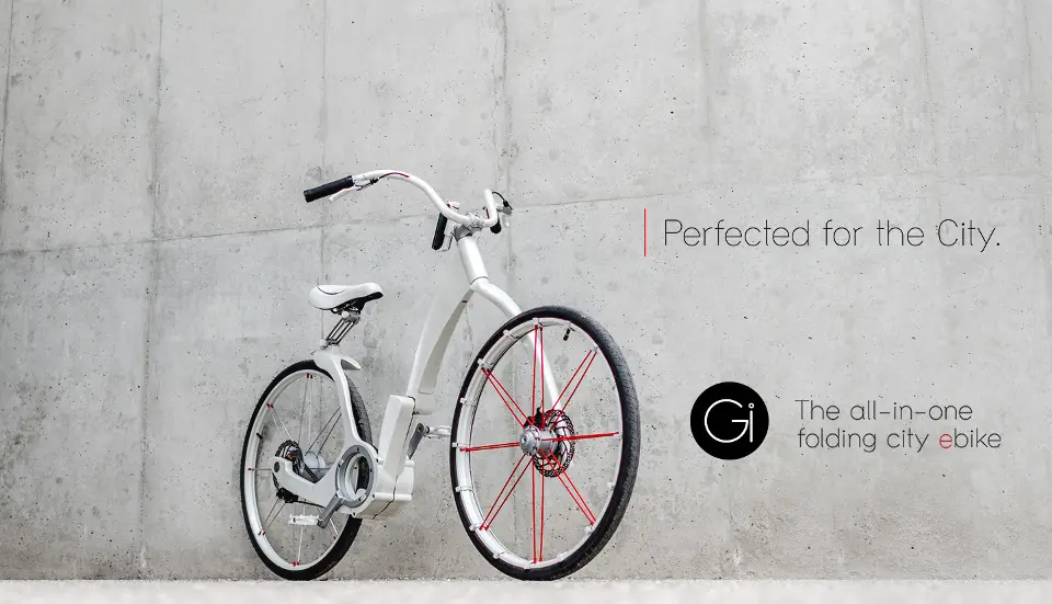 Gi Bike la bicicleta eléctrica urbana y plegable perfecta