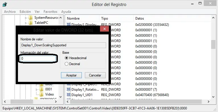 Solucionar Problema "Rosolucion De Pantalla" Windo