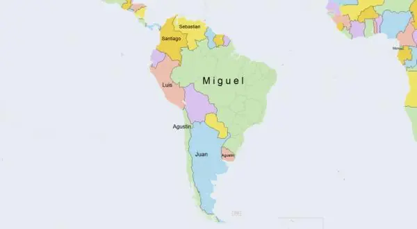 El mapa de los nombres [Interesante] (: