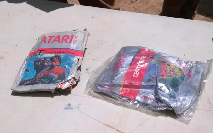 Encontraron los Juegos de E.T,La leyenda era real
