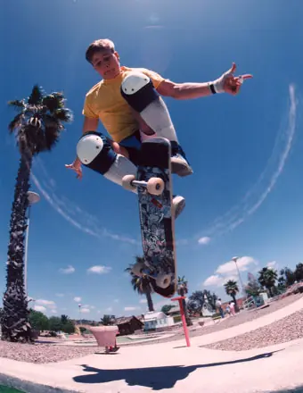 Skateboarding