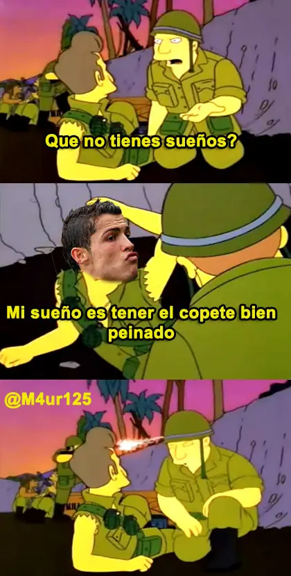 Mi sueño es tener el copete bien peinado