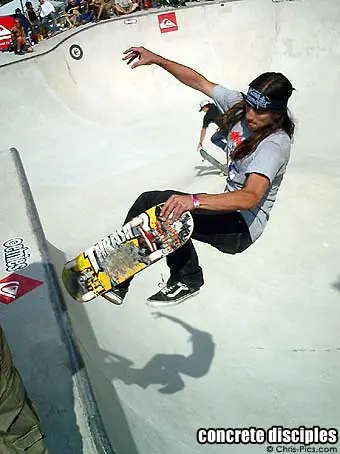 Skateboarding
