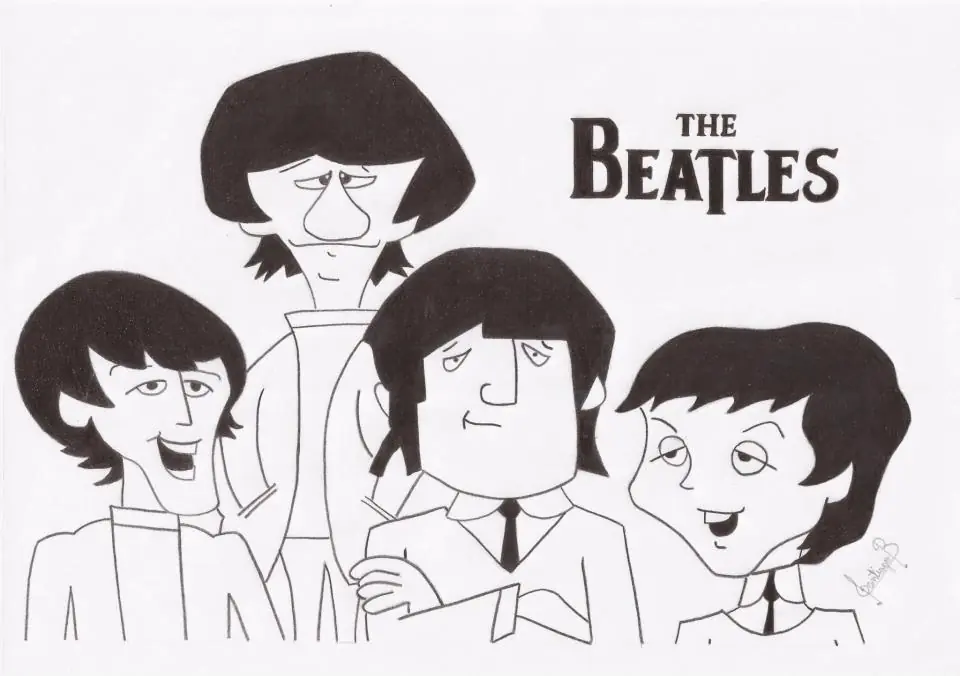 Caricatura The beatles :)