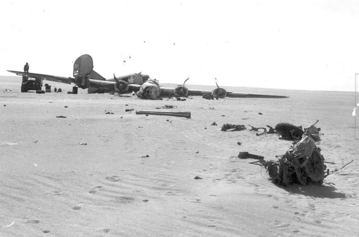 accidente o misterios en el aire?