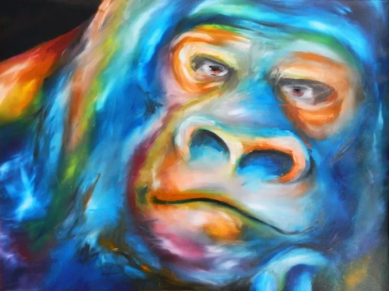Serie Animales: Gorila