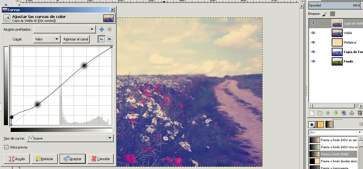 Efecto Instagram En Gimp