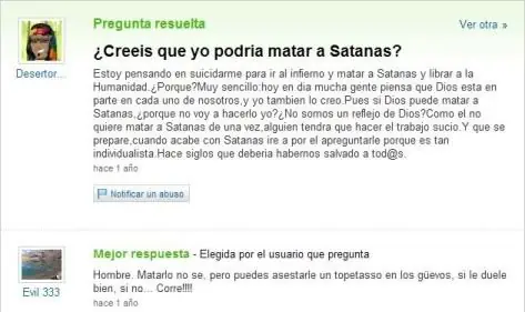 Las 20 preguntas mas tontas que puedas leer en Yahoo answers