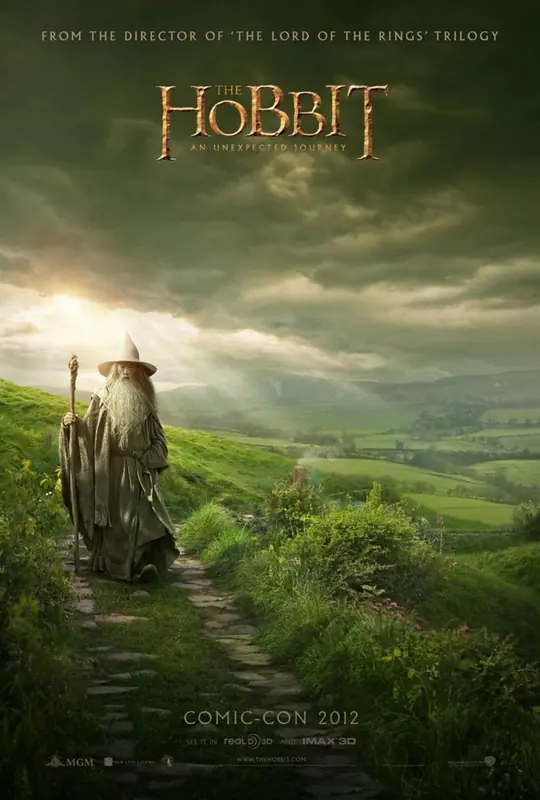 Primeros carteles de la Comic-Con 2012: 'El Hobbit' y 'Pacif