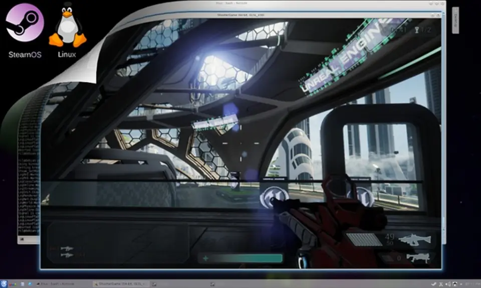 Unreal Engine 4 agrega soporte para Linux