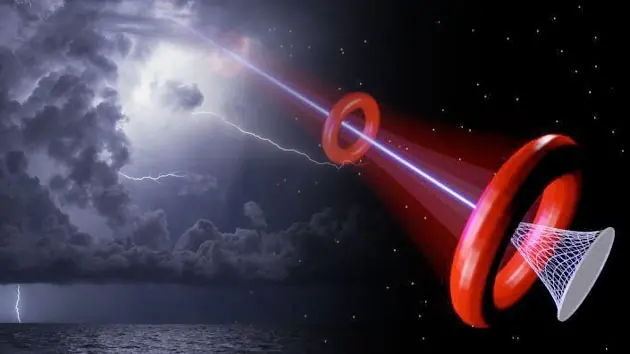 Inventan un láser para sacar lluvia