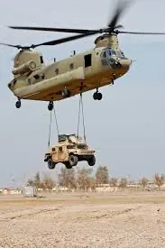 Helicoptero Chinook , el mas versatil de los helicopteros.